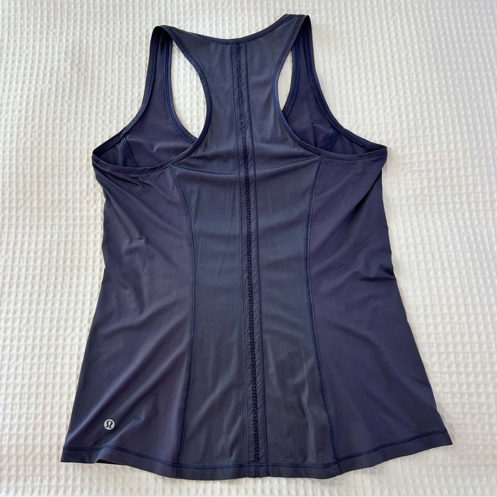Lululemon Purple Racerback Tank Top - Picture 2 of 6